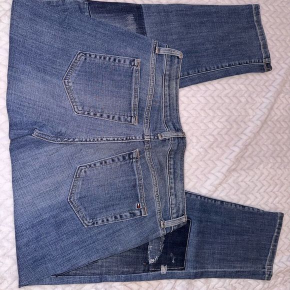 Tommy Hilfiger Boyfriend Jeans with Patchwork size 4 - Picture 8 of 12